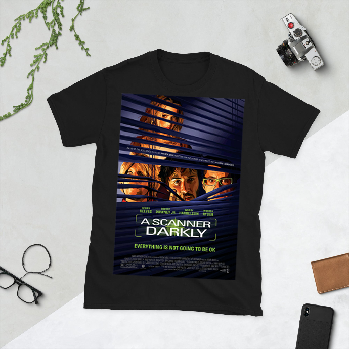 A Scanner Darkly unisex t-shirt