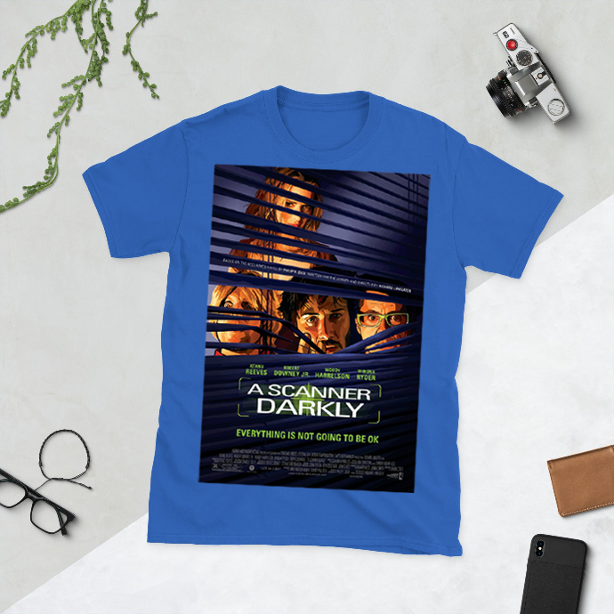 A Scanner Darkly unisex t-shirt
