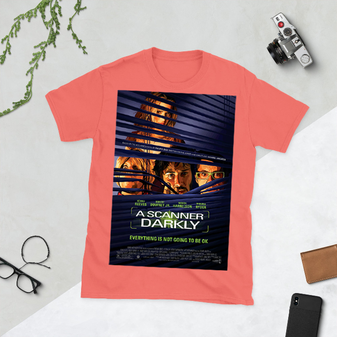 A Scanner Darkly unisex t-shirt