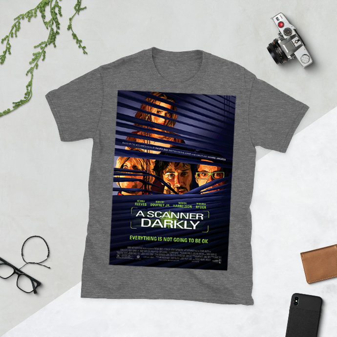 A Scanner Darkly unisex t-shirt