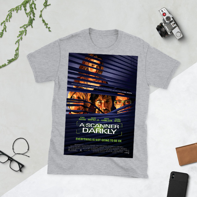 A Scanner Darkly unisex t-shirt