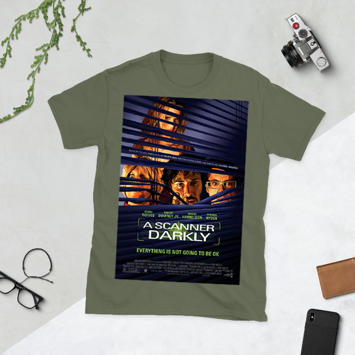 A Scanner Darkly unisex t-shirt