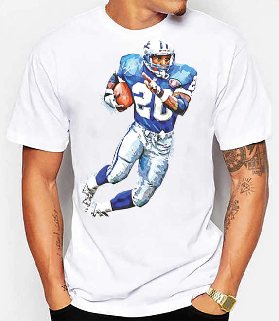 Barry Sanders unisex t-shirt