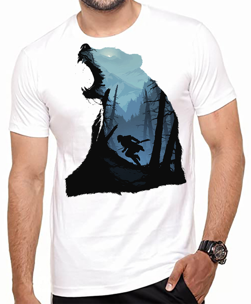 Bear Hunter unisex t-shirt