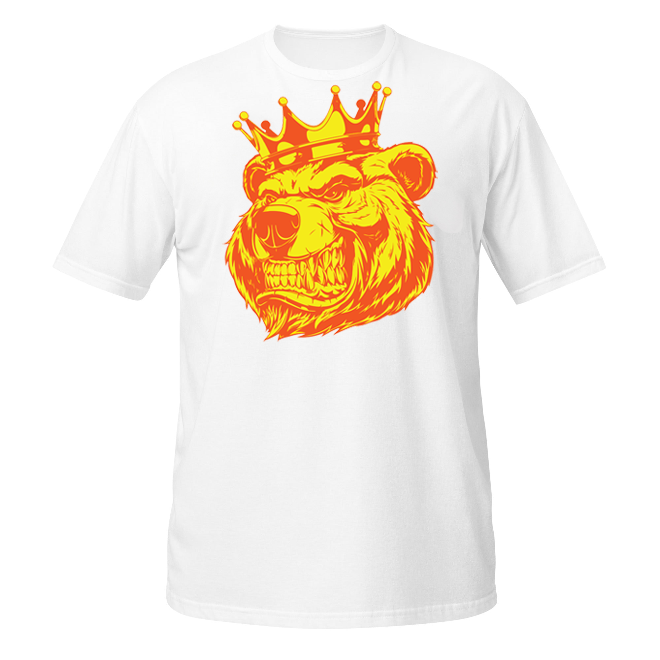 Bear King unisex t-shirt