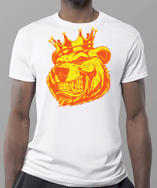 Bear King unisex t-shirt