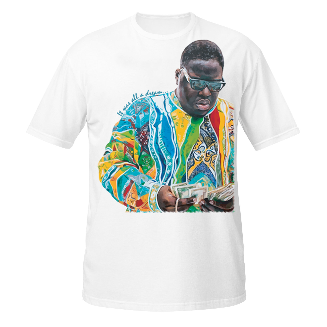 Biggie (Everyday Struggle Lyrics on Back) unisex t-shirt
