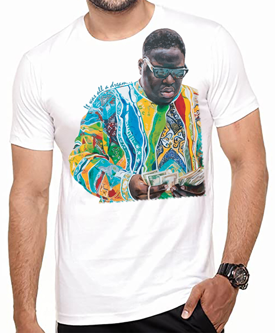 Biggie (Everyday Struggle Lyrics on Back) unisex t-shirt
