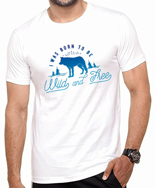 Born to be Wild & Free! unisex t-shirt