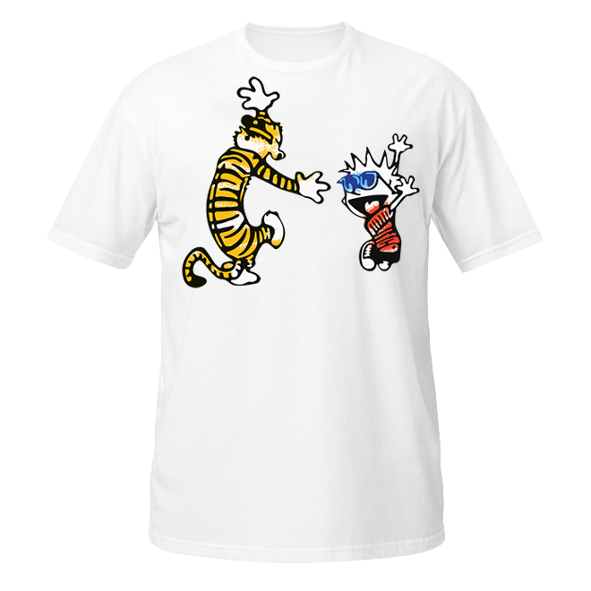 Calvin & Hobbes, Dance-Off! unisex t-shirt