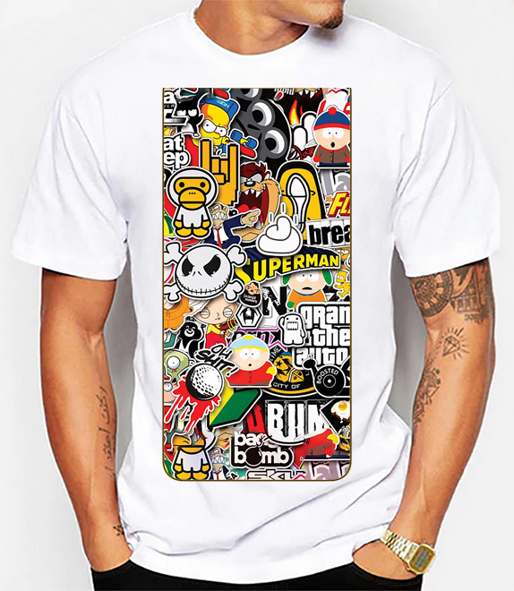 Collage of Chaos unisex t-shirt
