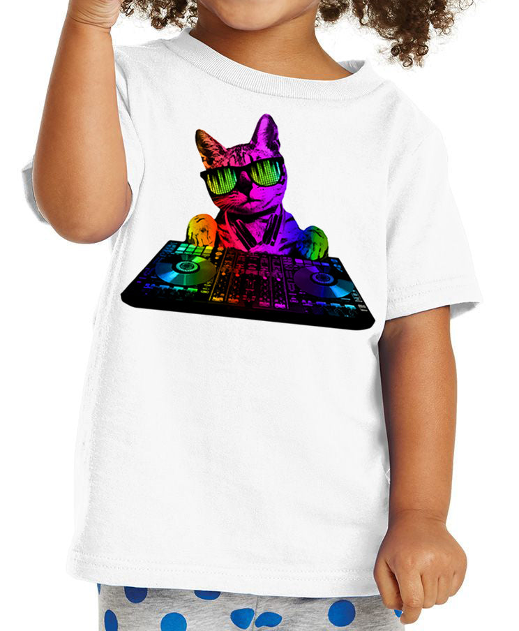 Cool Cat DJ unisex t-shirt