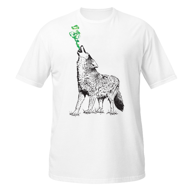 Smokin' Coyote unisex t-shirt