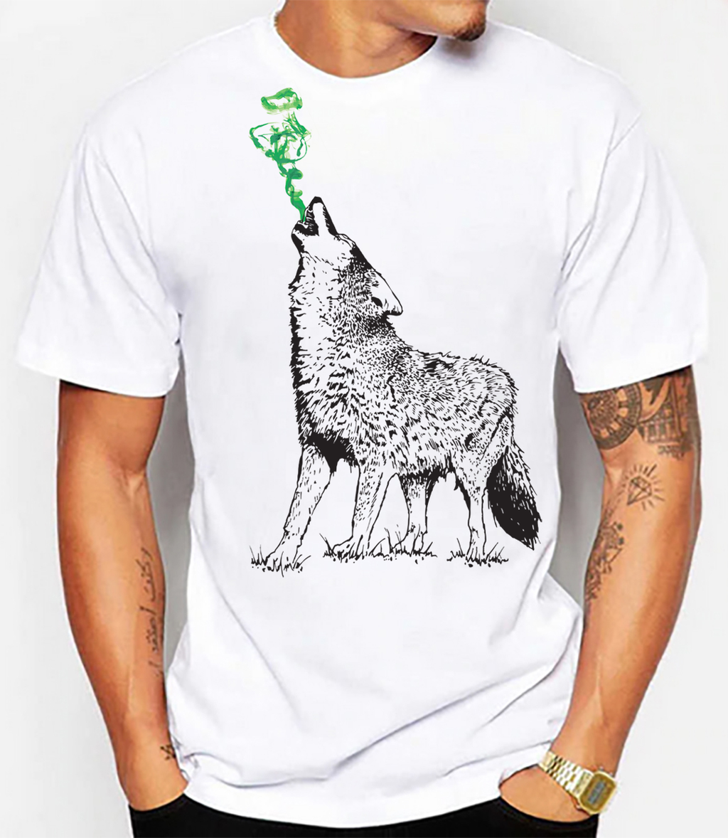 Smokin' Coyote unisex t-shirt