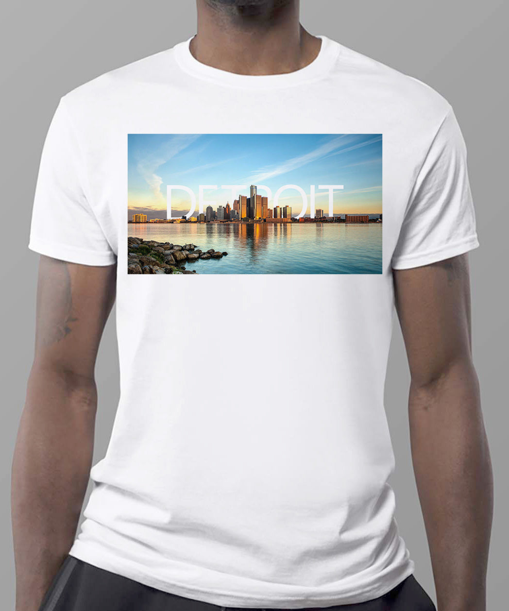 Detroit Cityscape unisex t-shirt