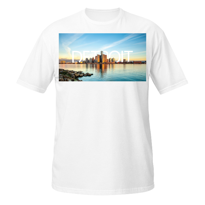 Detroit Cityscape unisex t-shirt