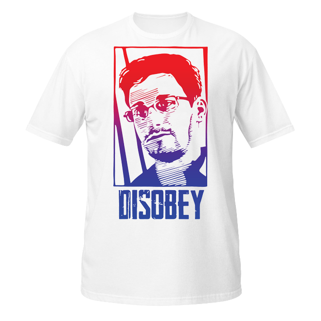 Edward Snowden unisex t-shirt