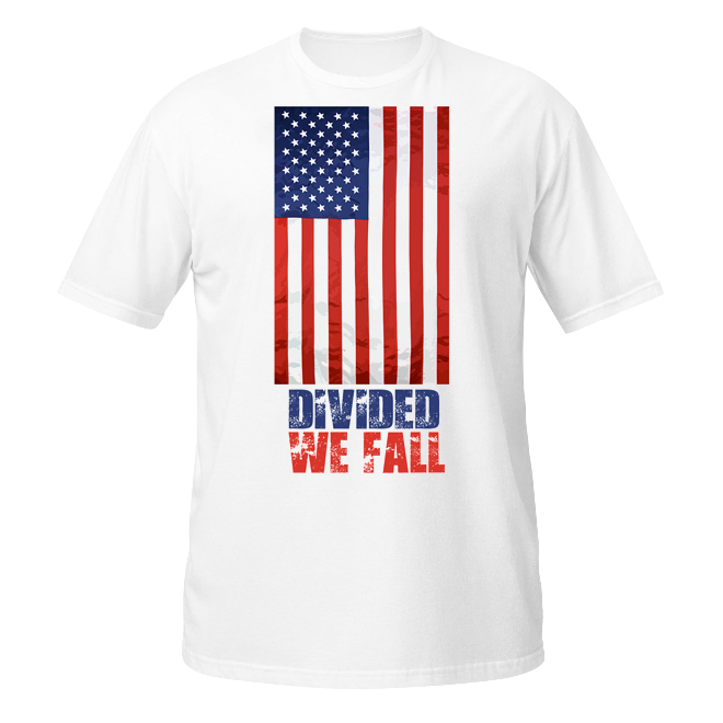 Divided We Fall unisex t-shirt