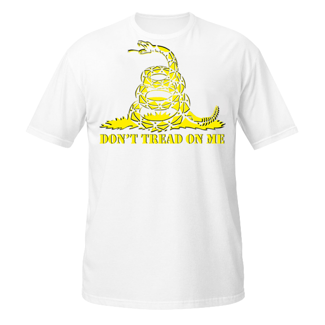 Don't Tread on Me unisex t-shirt
