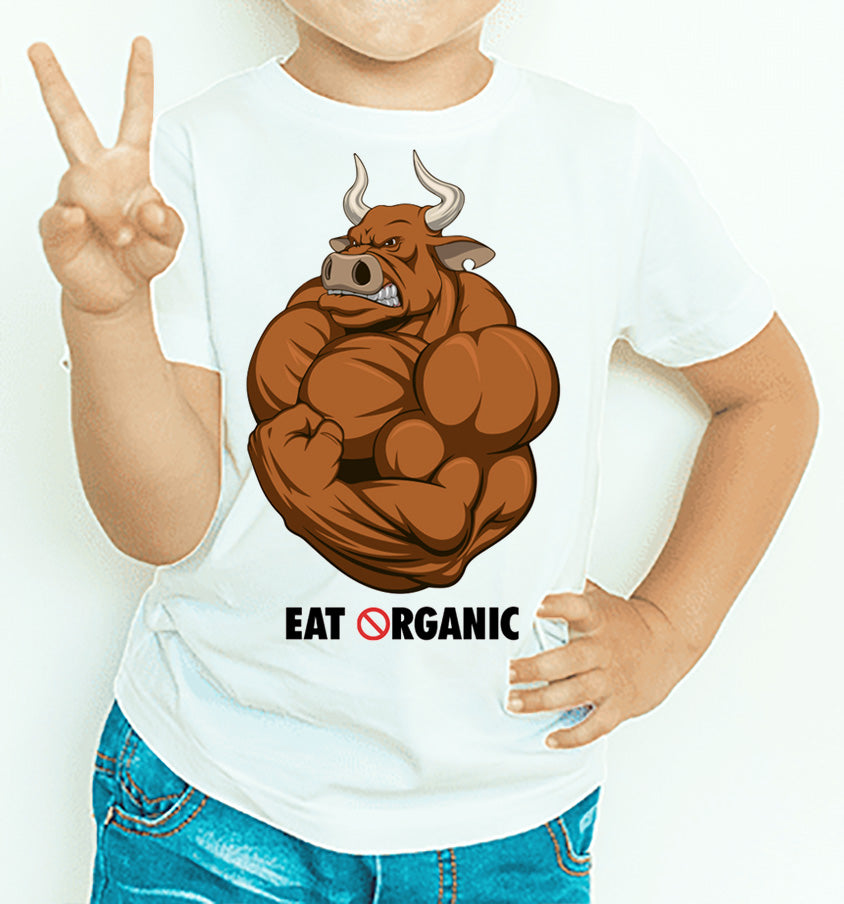 Eat Organic! unisex t-shirt
