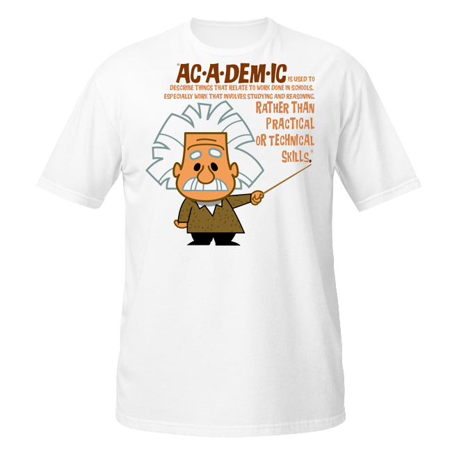 Einstein Academic unisex t-shirt