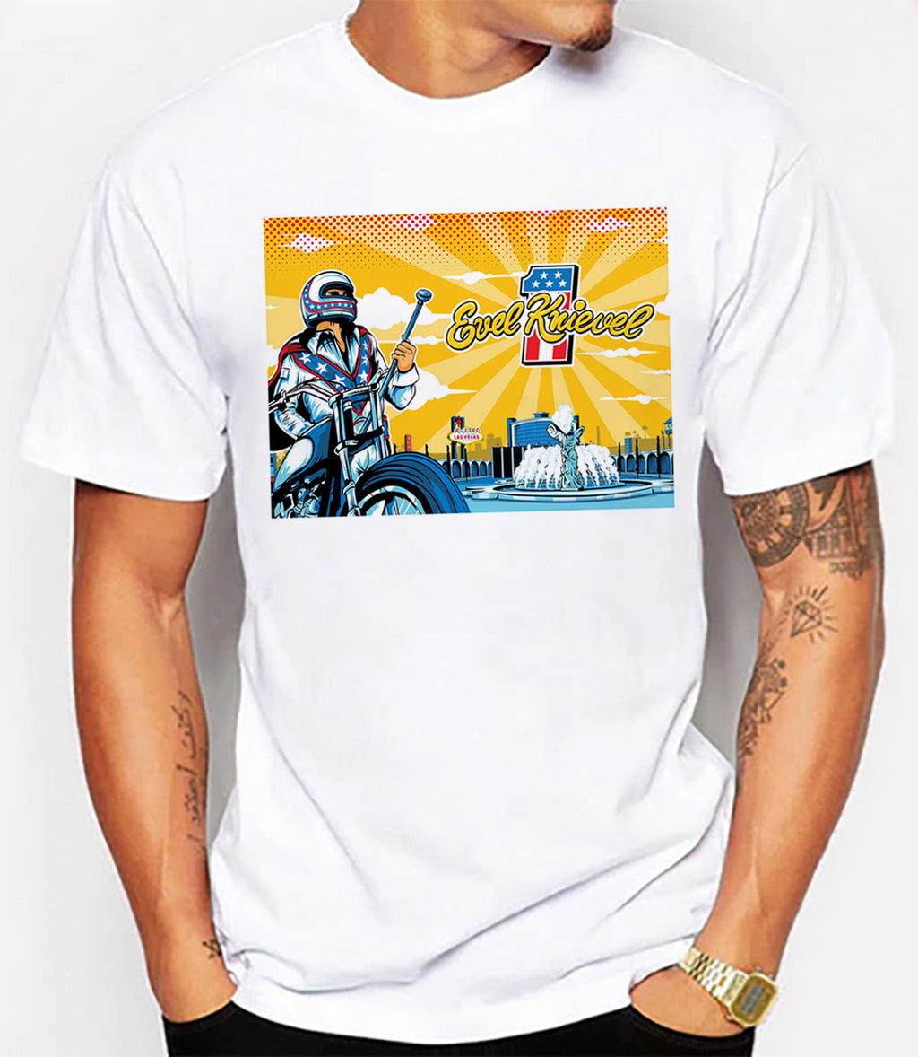 Evel Knievel unisex t-shirt