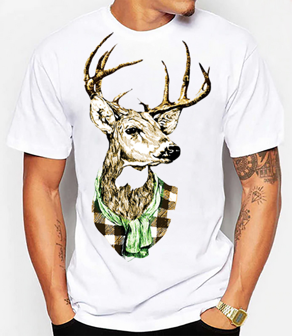 Fancy Buck unisex t-shirt