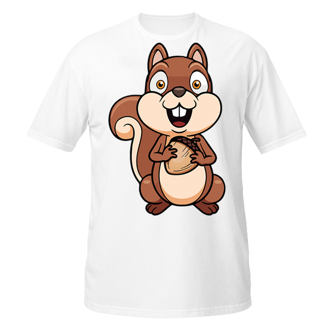 Funny Squirrel unisex t-shirt