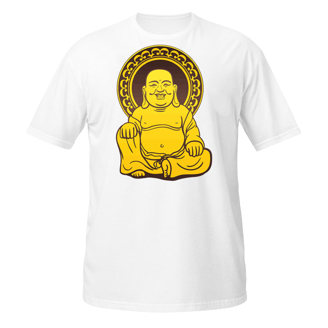 Golden Buddha unisex t-shirt