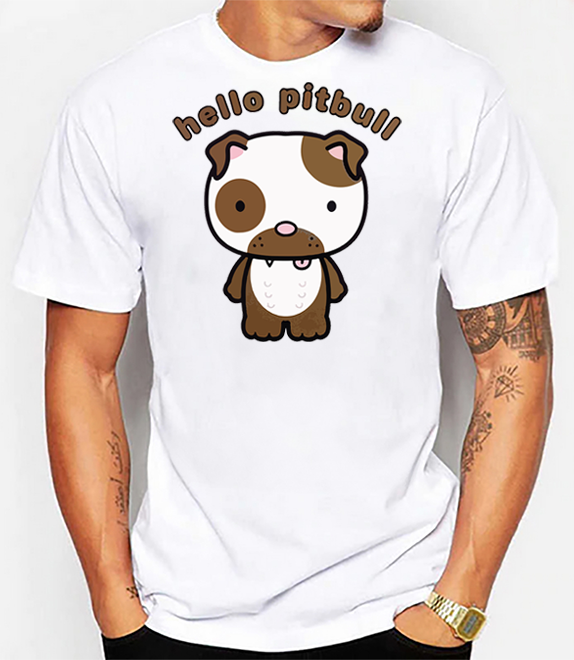 Hello Pitbull unisex t-shirt
