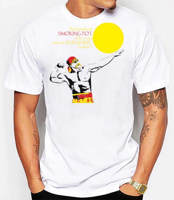 Sunny Hulk Hogan unisex t-shirt