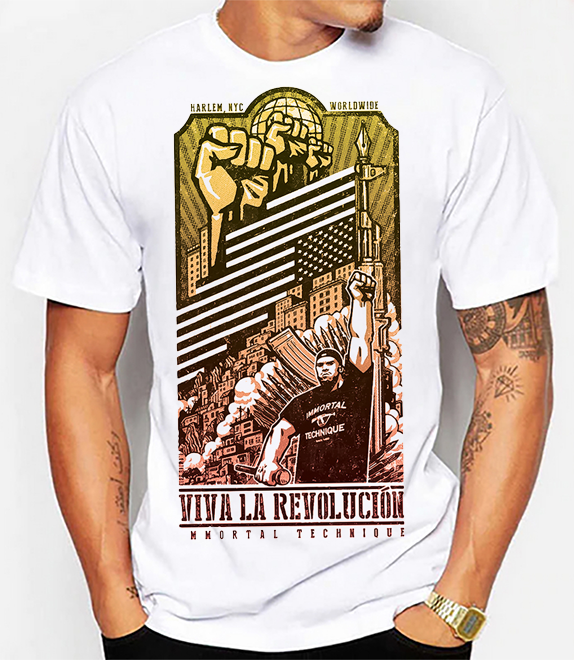 Immortal Technique unisex t-shirt