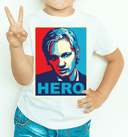 Julian Assange unisex t-shirt