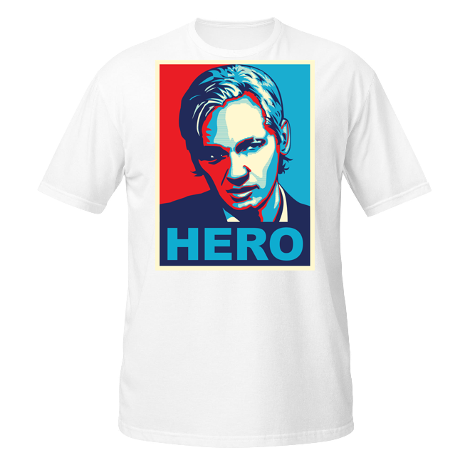 Julian Assange unisex t-shirt
