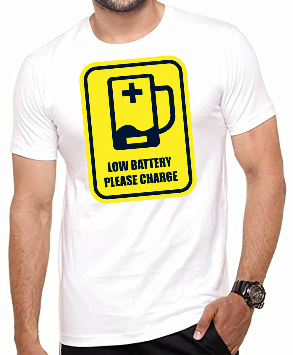 Low Battery unisex t-shirt