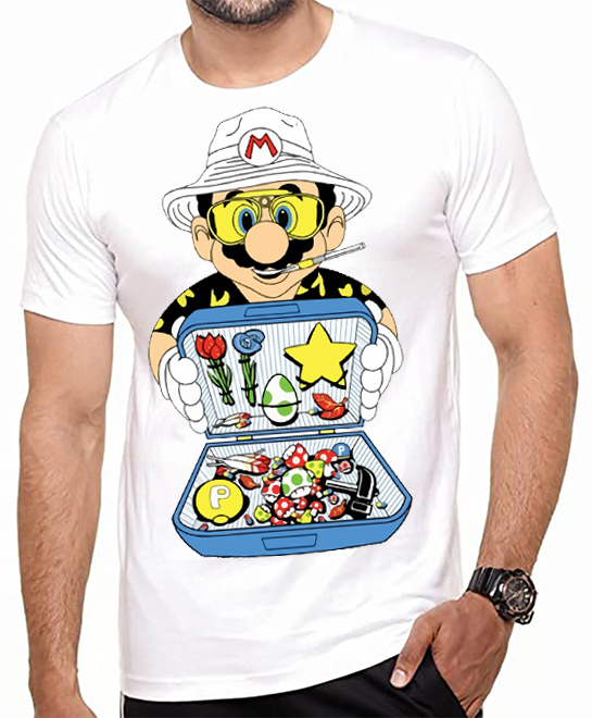 Mario the Pusher Man unisex t-shirt
