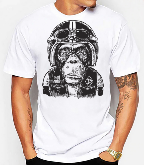 Outlaw Monkey unisex t-shirt
