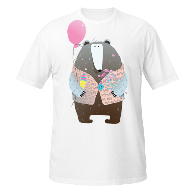 Party Bear unisex t-shirt