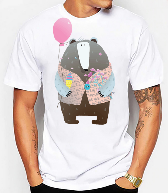 Party Bear unisex t-shirt