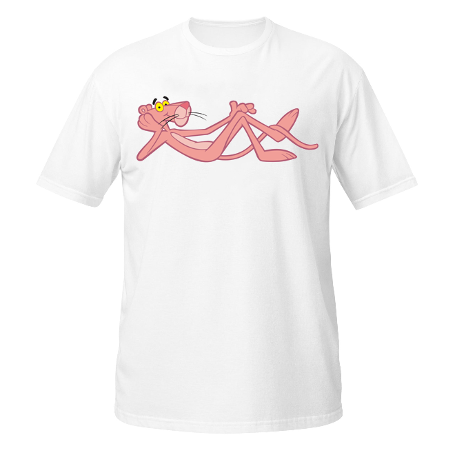 Pink Panther Laid Back unisex t-shirt