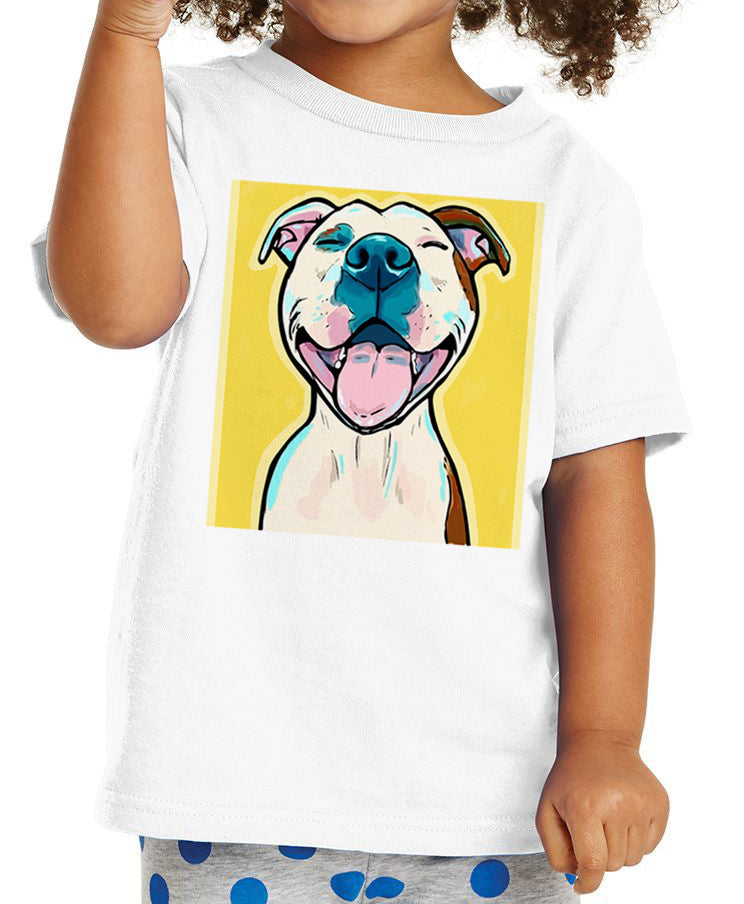Smiling Pitbull unisex t-shirt