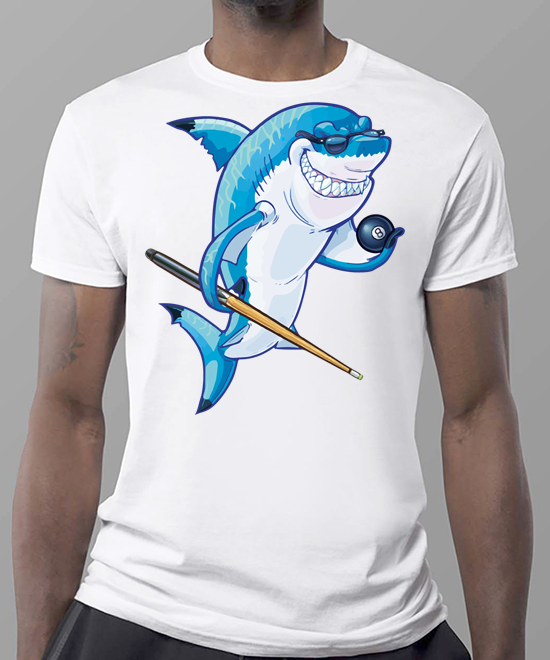 Pool Shark unisex t-shirt