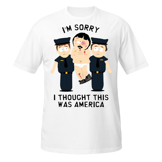 America, Randy Marsh unisex t-shirt