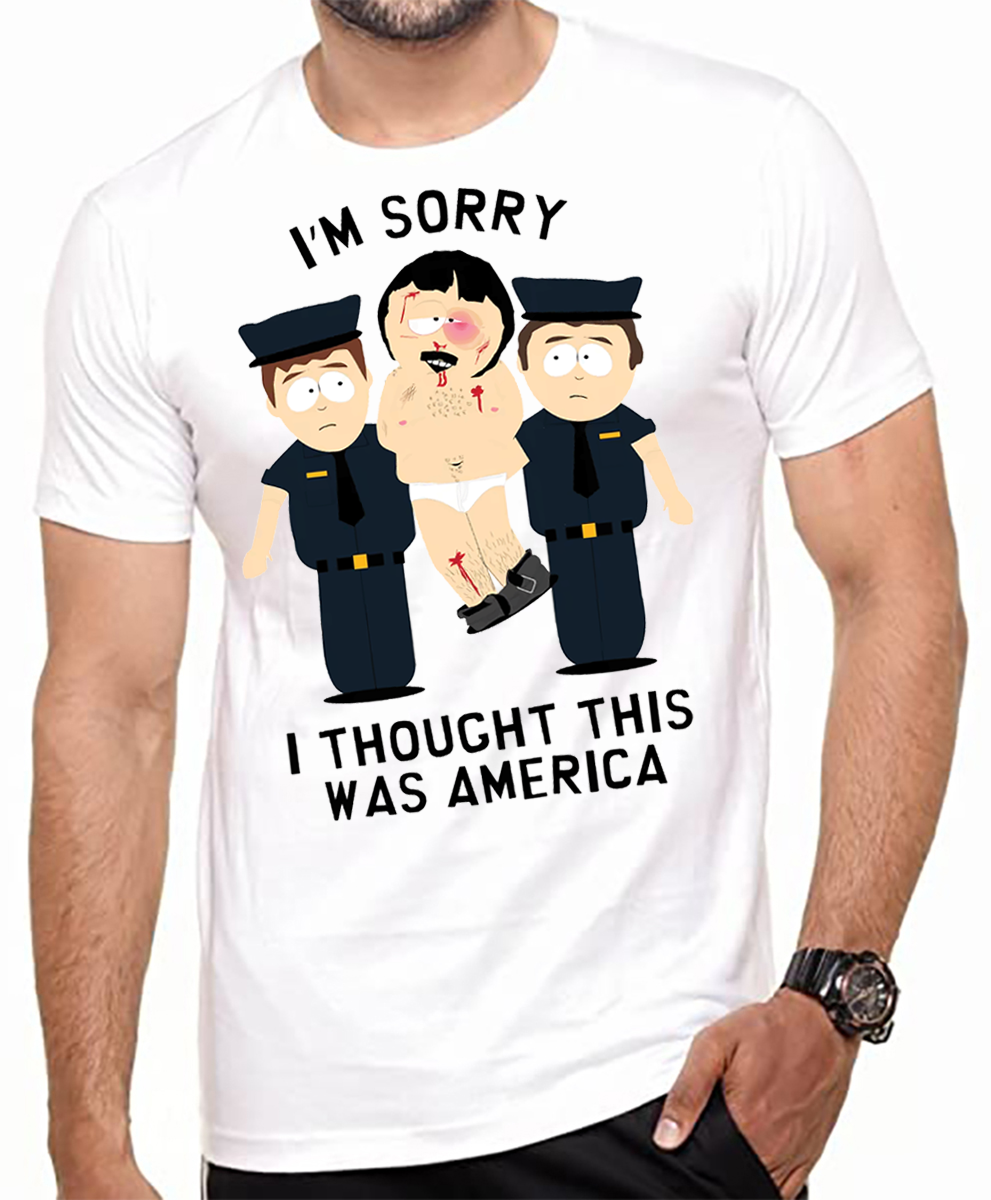 America, Randy Marsh unisex t-shirt