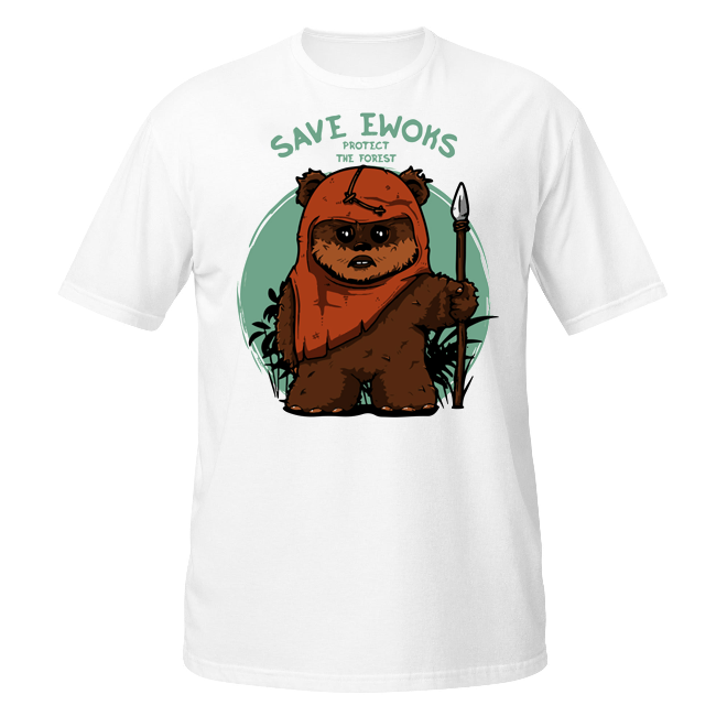 Save the Ewoks! unisex t-shirt