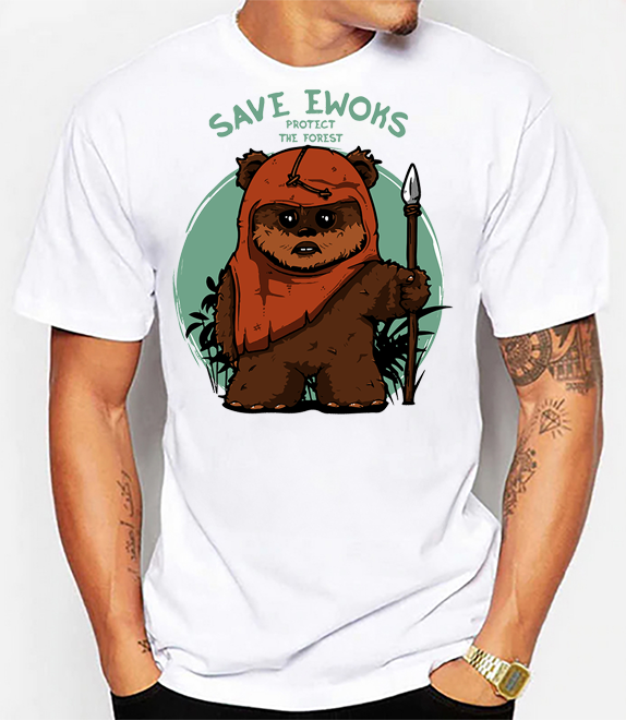 Save the Ewoks! unisex t-shirt