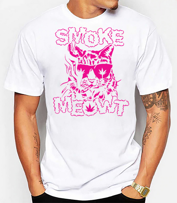 Smoke Meowt unisex t-shirt