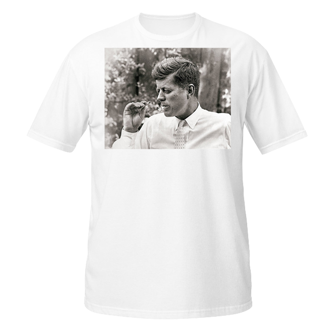 Smokin' Jack (JFK) unisex t-shirt