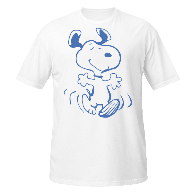 Snoopy Dancing unisex t-shirt