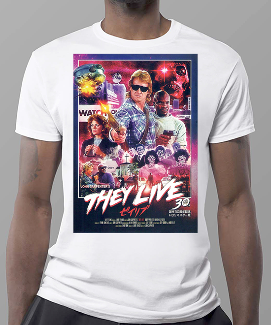 They Live! (Asia) unisex t-shirt